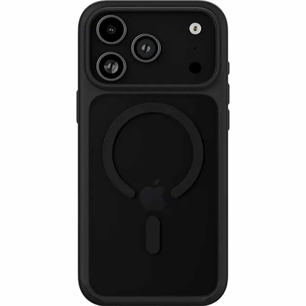 Чехол защитный uBear Shade Case для iPhone 17 Pro, MagSafe, черный