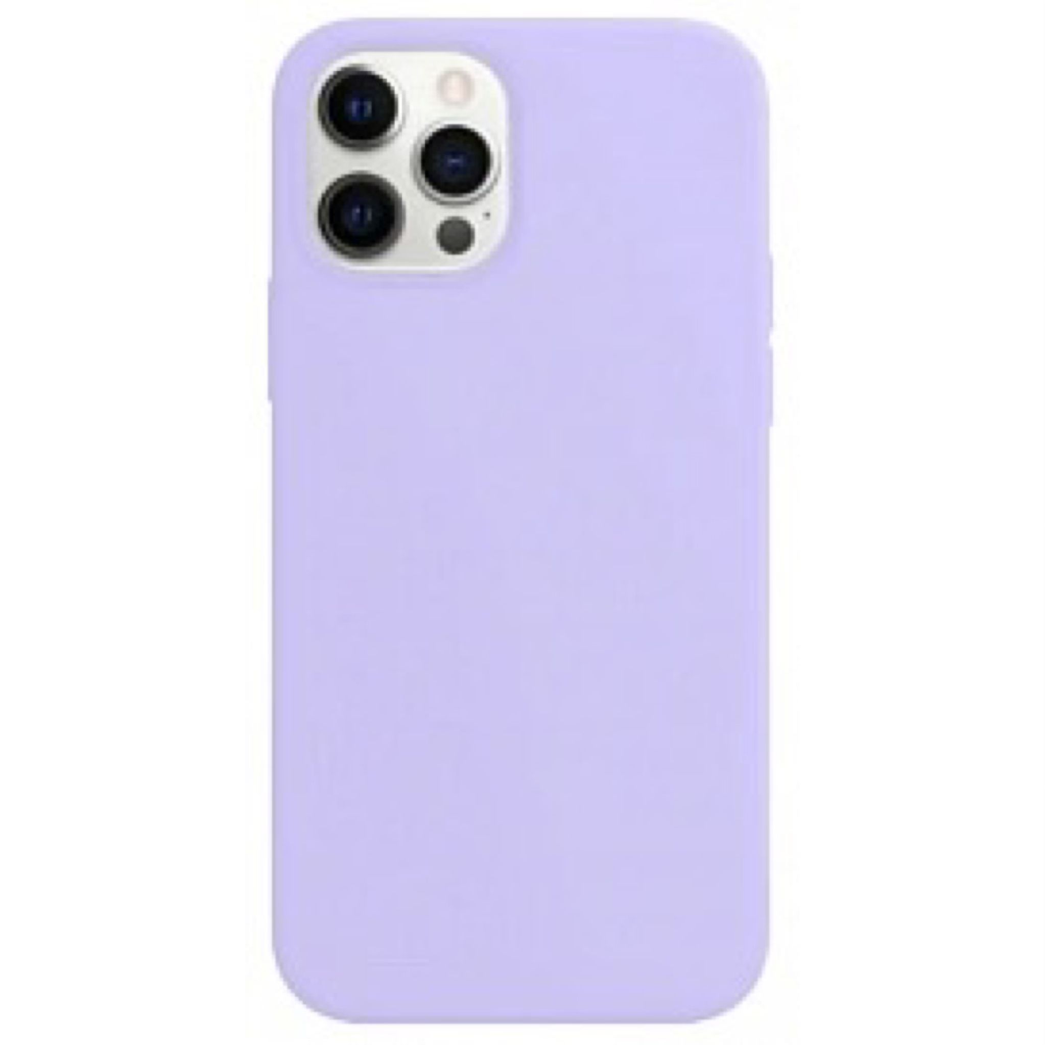 Чехол силиконовый MagSafe iPhone 12 Pro Max, фиолетовый