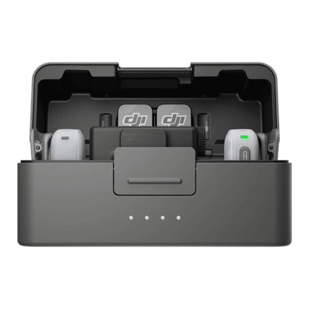 DJI Mic Mini 2 (2 TX + 1 RX + Charging case), черный