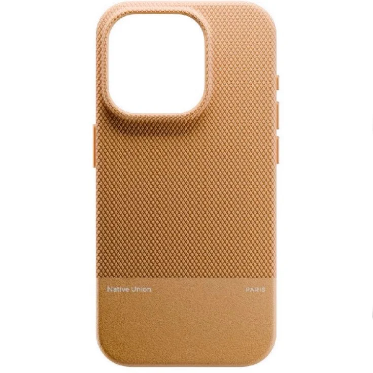Чехол Native Union Classic Case для iPhone 16 Pro, крафт