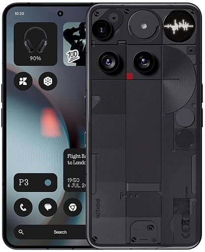 Смартфон Nothing Phone 3 12/256 ГБ, черный